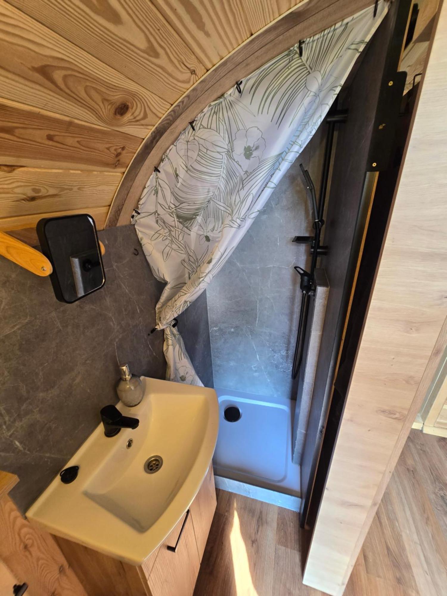 Oaza Swiety Spokoj - Domek Z Balia I Jacuzzi Rzasnik Kültér fotó